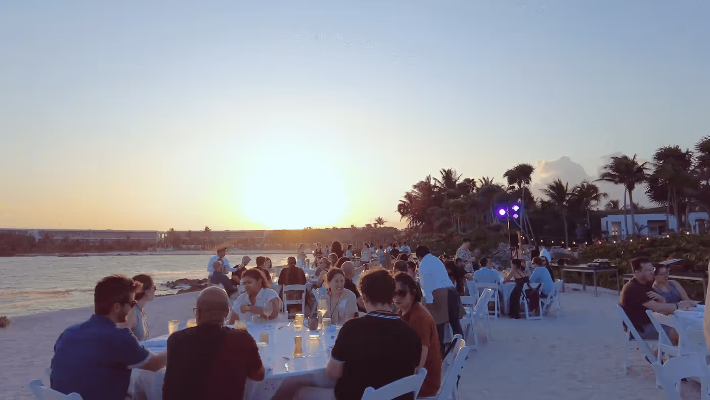 corporate retreat in Tulum, Mexico